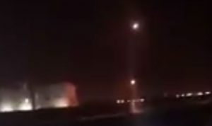 بالفيديو… السعودية تعترض صاروخا باليستيا شمال شرق الرياض