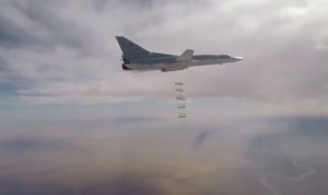 بالفيديو… روسيا تضرب مراكز “داعش” في دير الزور