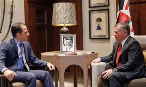 الملك الاردني للجميل: ندعم لبنان