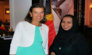 بلجيكية.. أول سفيرة في السعودية