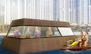 أول مطعم عائم في العالم… قريباً في دبي