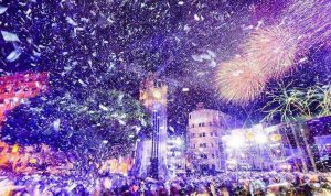 بالفيديو والصور… بيروت رقصت فرحاً ليلة رأس السنة