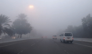 بالفيديو… حوادث سير بسبب الضباب في ابو ظبي