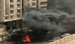بالصور… انفجار سيارة مفخخة في الإسكندرية