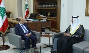 الشامسي من بعبدا: الامارات تدعم استقرار لبنان وسيادته