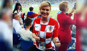 رئيسة كرواتيا: سنفوز على فرنسا في المونديال
