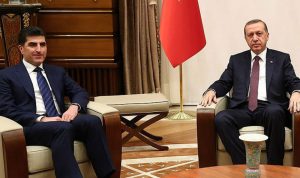 بارزاني يبحث مع أردوغان تعزيز العلاقات الثنائية