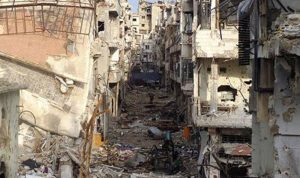 جرحى بانفجار في حمص