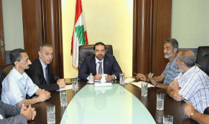 الحريري استقبل وفدًا من نقابة عمال بلدية طرابلس