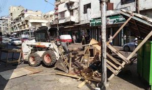 شرطة بلدية طرابلس أزالت المخالفات في الزاهرية ومحيط سوق الخضار
