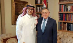 السنيورة استقبل بخاري: السعودية تدعم لبنان في مواجهة كل المخاطر