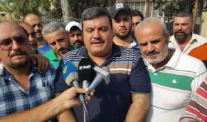 إقفال مداخل مصلحة تسجيل السيارات والمعاينة في طرابلس