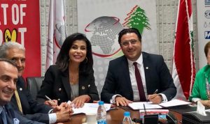 توقيع اتفاقية شراكة بين تجمع رجال وسيدات الاعمال وجمعية بيروت ماراتون