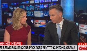 لحظة إخلاء مكتب CNN في نيويورك أثناء نشرة على الهواء