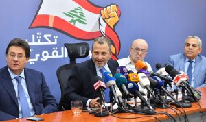 لبنان القوي: الحكومة قبل نهاية الشهر