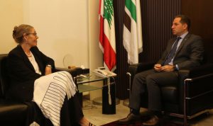 رئيس الكتائب بحث مع كارديل في الوضع العام في لبنان