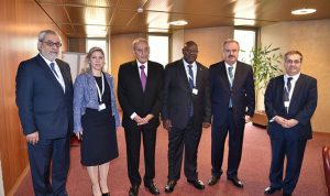 بري بحث مع رئيس الاتحاد البرلماني الأفريقي تعزيز التعاون