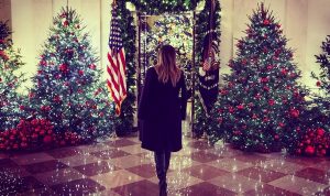 أشجار عيد الميلاد في البيت الأبيض تتعرض للسرقة