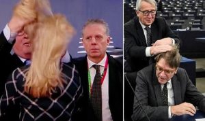 بالصور والفيديو: رئيس المفوضية الأوروبية في مواقف غريبة