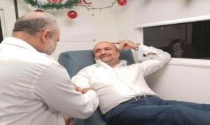 أبي رميا شارك في حملة التبرع بالدم في جبيل