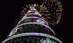 إضاءة شجرة الميلاد وافتتاح القرية الميلادية في وسط بيروت