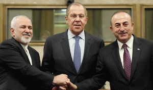 اتفاق روسي إيراني تركي بشأن اللجنة الدستورية السورية