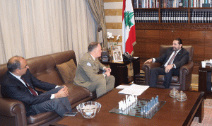 الحريري أكد لديل كول أن لبنان متمسّك بالقرار 1701