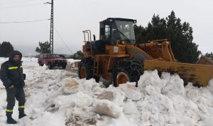 “جويس” حلّت بردًا وثلجًا في عكار