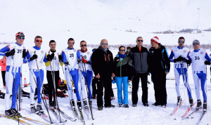 3 ميداليات للبنان في بطولة الدول الصغرى بتزلج العمق في الأرز