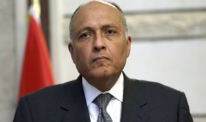وزير الخارجية المصري في بيروت