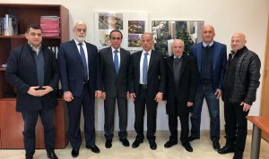 طالوزيان بحث مع نائب رئيس بلدية بيروت مشاريع إنمائية