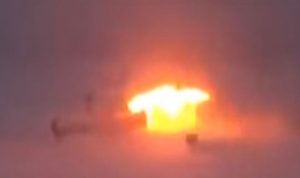 تحطم القاذفة الروسية الاستراتيجية “تو-22إم3” (بالفيديو)