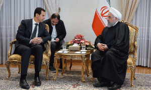 غياب العلم السوري في زيارة الأسد طهران يثير جدلًا