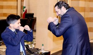 بالفيديو: “ماتش” ودّي بين الحريري وبطل العالم في الـkickboxing