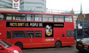 على حافلات لندن… مايكل جاكسون “بريء”