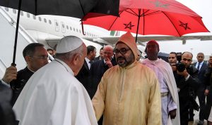 بالفيديو والصور: البابا فرنسيس في المغرب في زيارة تاريخية
