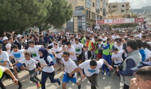 الحريري رعى احتفال نصف ماراثون عكار في حلبا