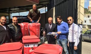 بلدية بخعون بدأت بتنفيذ مشروع فرز النفايات من المصدر