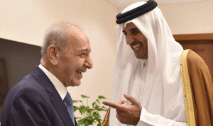 بري التقى أمير قطر: بحثنا في حق إعطاء الإقامة للّبنانيين