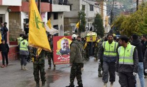 بالصور: “حزب الله” يشيّع مقاتلا قضى في سوريا