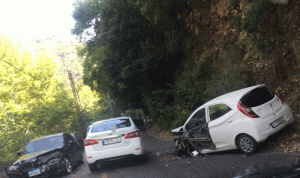 حادث سير على طريق ملتقى النهرين