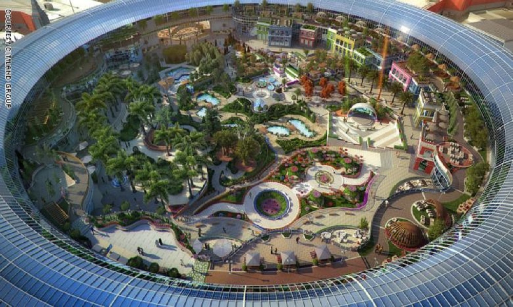 IMLebanon   في دبي.. أول مركز تجاري “غارق” في الطبيعة! (بالصور)