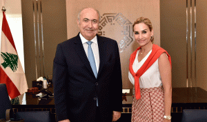 مخزومي: للعمل على تعزيز علاقات لبنان مع سويسرا