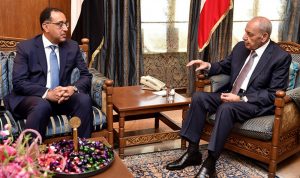 بري التقى رئيس وزراء مصر: لبنان يحتاج إلى الاستثمارات