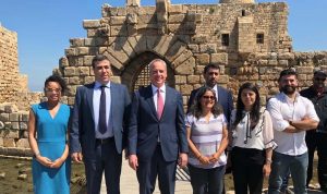 مشروع صندوق السفراء للحفاظ على التراث في قلعة صيدا