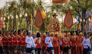 في أول مراسم منذ 70 عاما.. ملك تايلاند بتنصيب مبهر (بالصور)