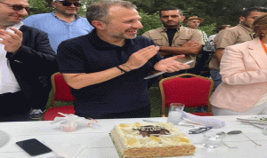 بالصورة: باسيل يحتفل بعيد ميلاده الـ49