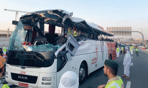في دبي.. سائق حافلة “لم ينتبه” وهذا ما حصل!