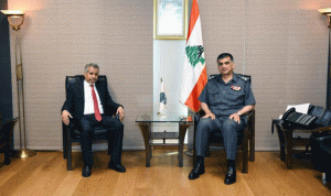 عثمان التقى أمين عام مجلس وزراء الداخلية العرب