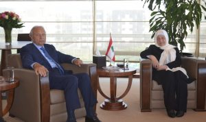 الصفدي التقى بهية الحريري: طرابلس متمسكة بمفهوم الدولة